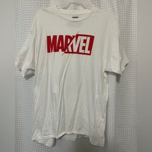 MARVEL white & red t-shirt - Never worn